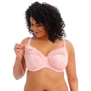 Elomi pink blush molly nursing bra full coverage support 38K t shirt everyday